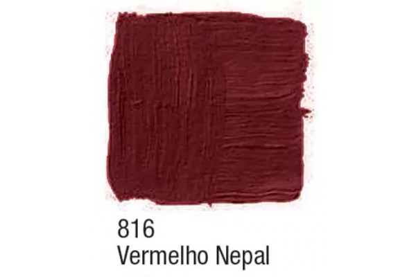 TINTA CHALK PAINT ACRILEX 100ML VERMELHO NEPAL